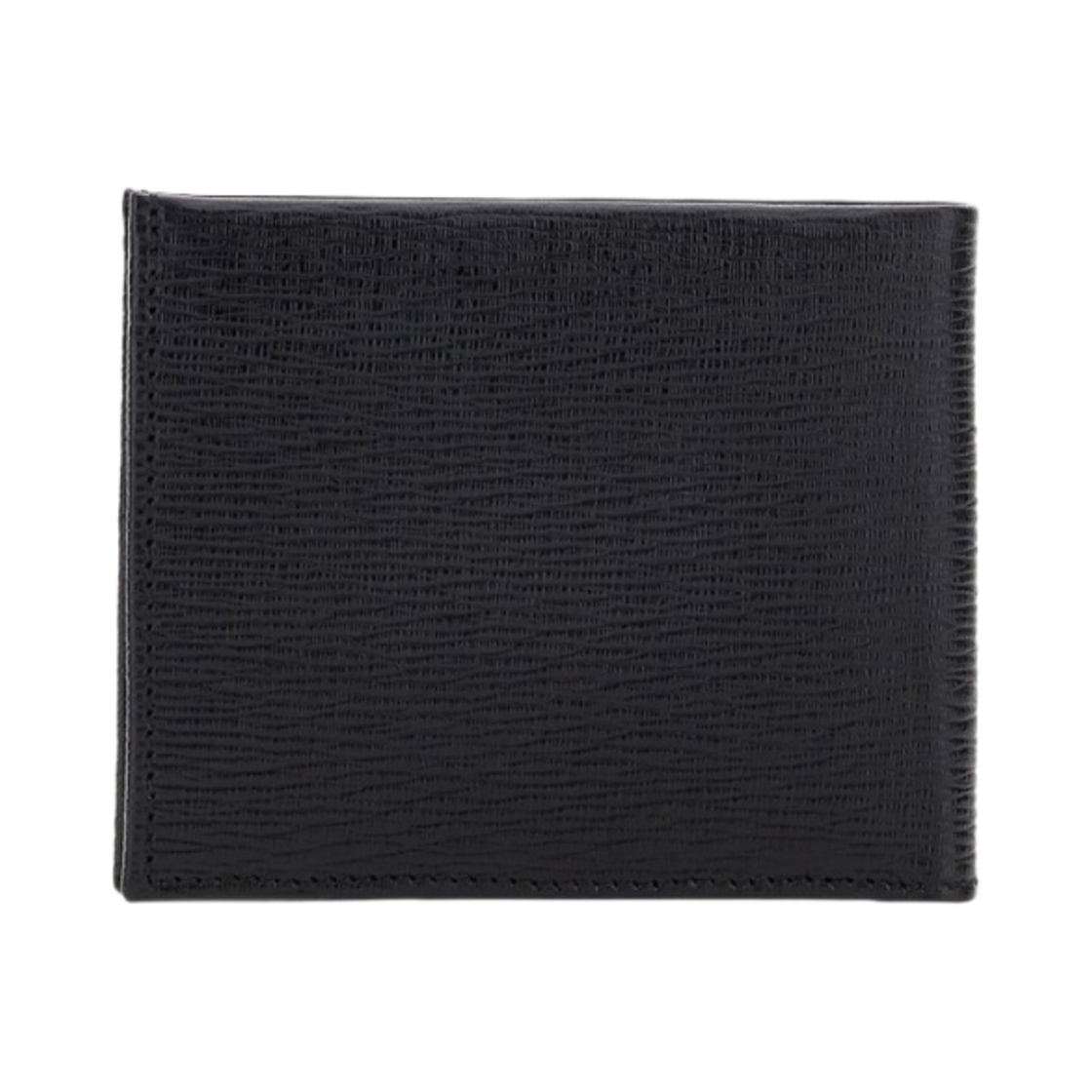 66A065-733323 Ferragamo Coin Pocket Gancini Wallet Black Dark Rain - #3