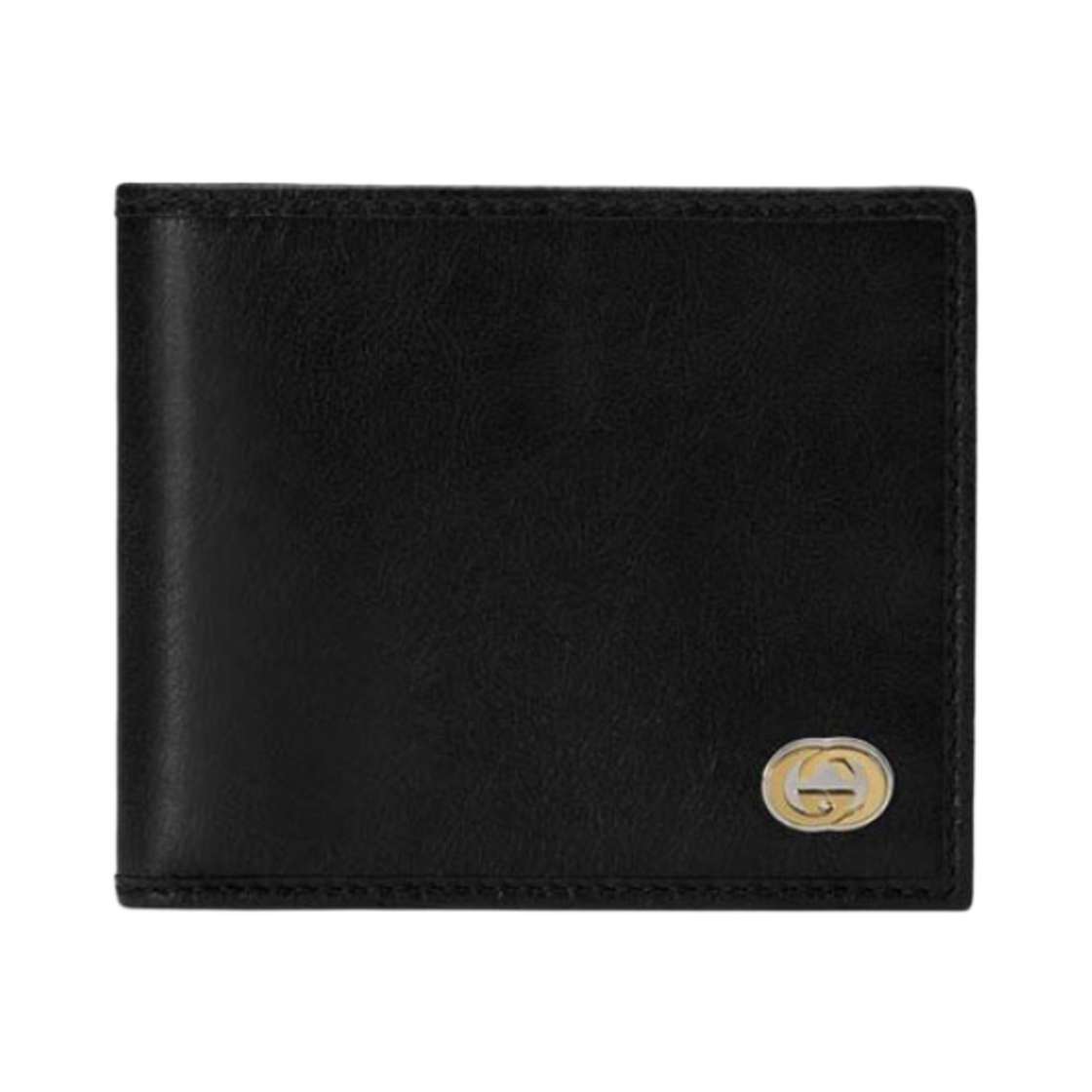 구찌 인터로킹 G 반지갑 블랙(Gucci Interlocking G Bi-Fold Wallet Black) - 1