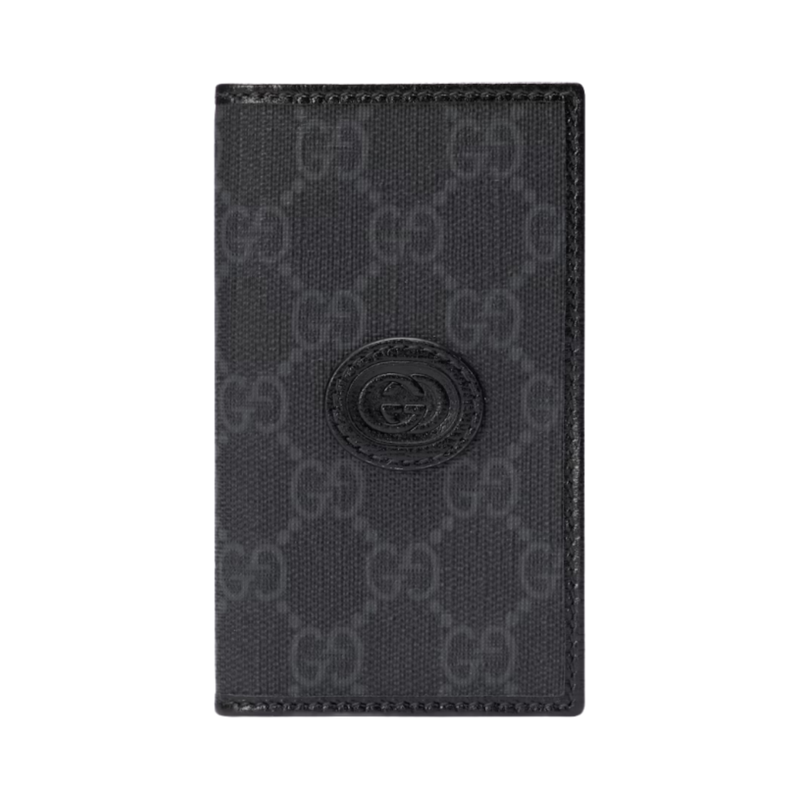 722601-92TCF-1000 Gucci Wallet with Interlocking G Black GG Supreme