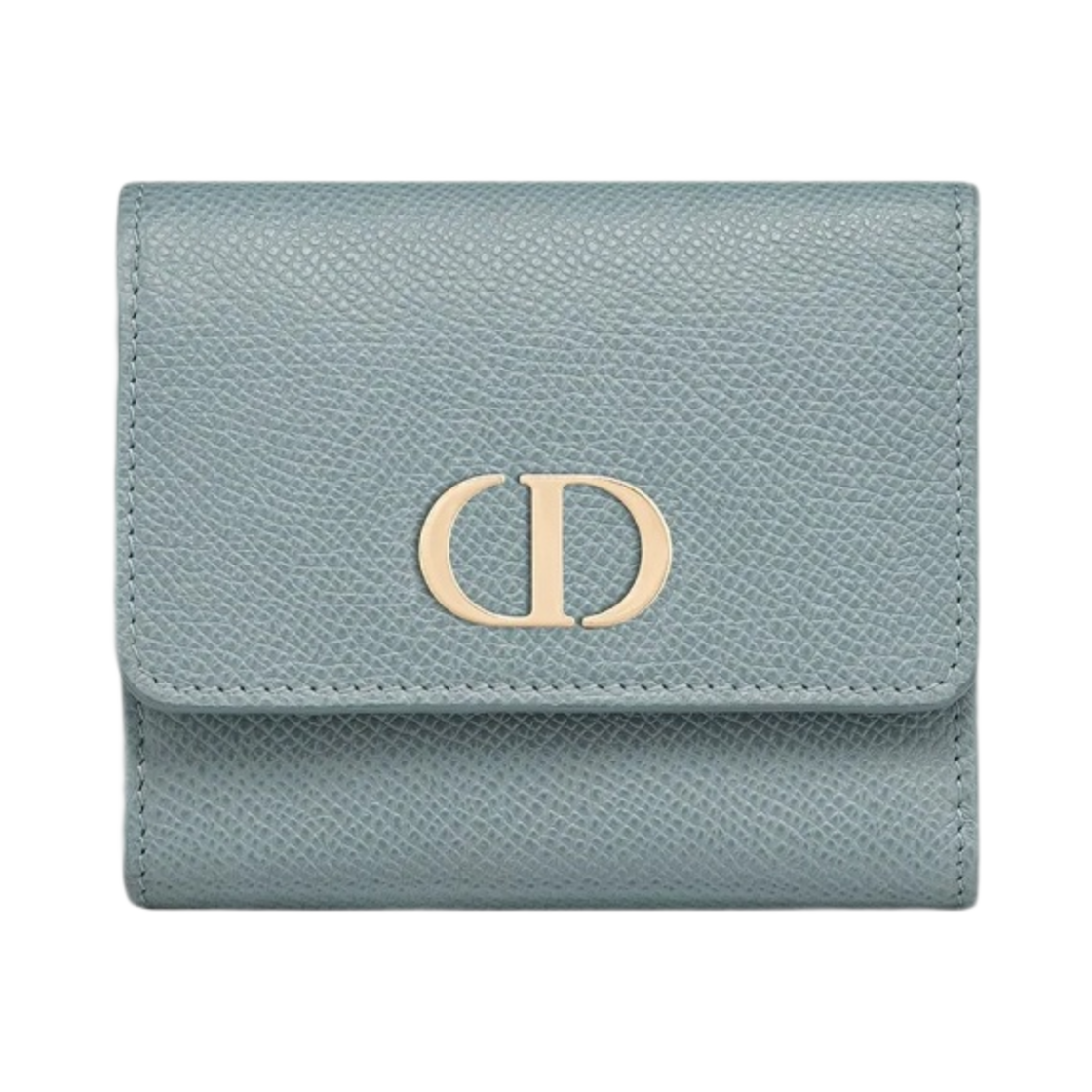 디올 30 몽테인 로터스 지갑 그레인드 카프스킨 클라우드 블루(Dior 30 Montaigne Lotus Wallet Grained Calfskin Cloud Blue) - 1