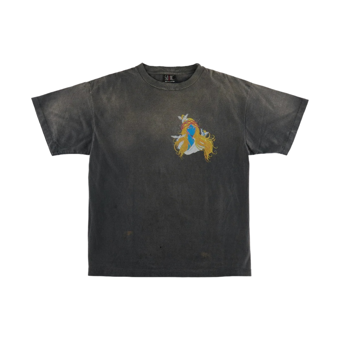 세인트 마이클 페이스 티셔츠 블랙 - 23SS(Saint Mxxxxxx Face T-Shirt Black - 23SS) - 2
