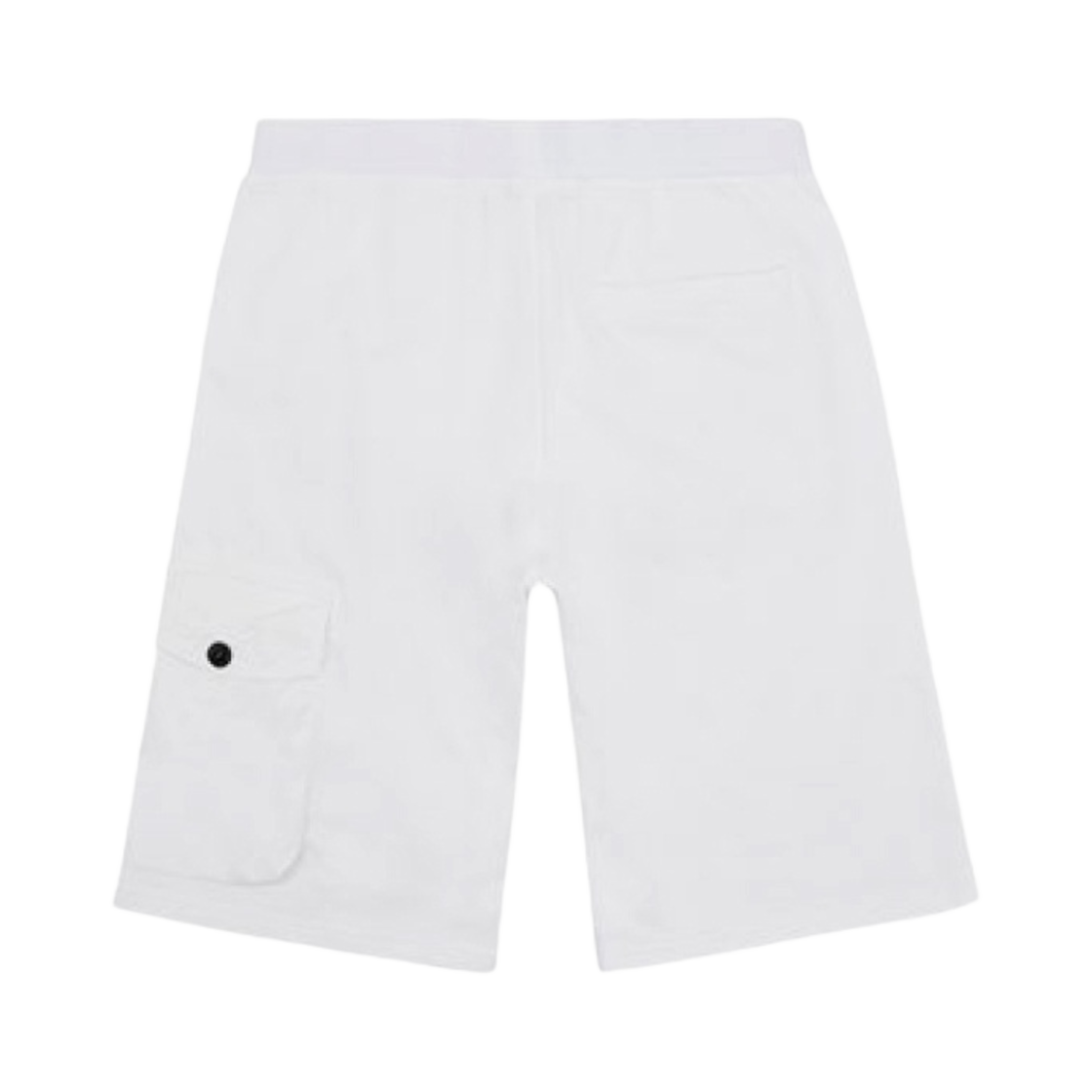 (키즈) 스톤 아일랜드 60340 코튼 플리스 카고 쇼츠 화이트 - 23SS((Kids) Stone Island 60340 Cotton Canvas Cargo Shorts White - 23SS) - 2