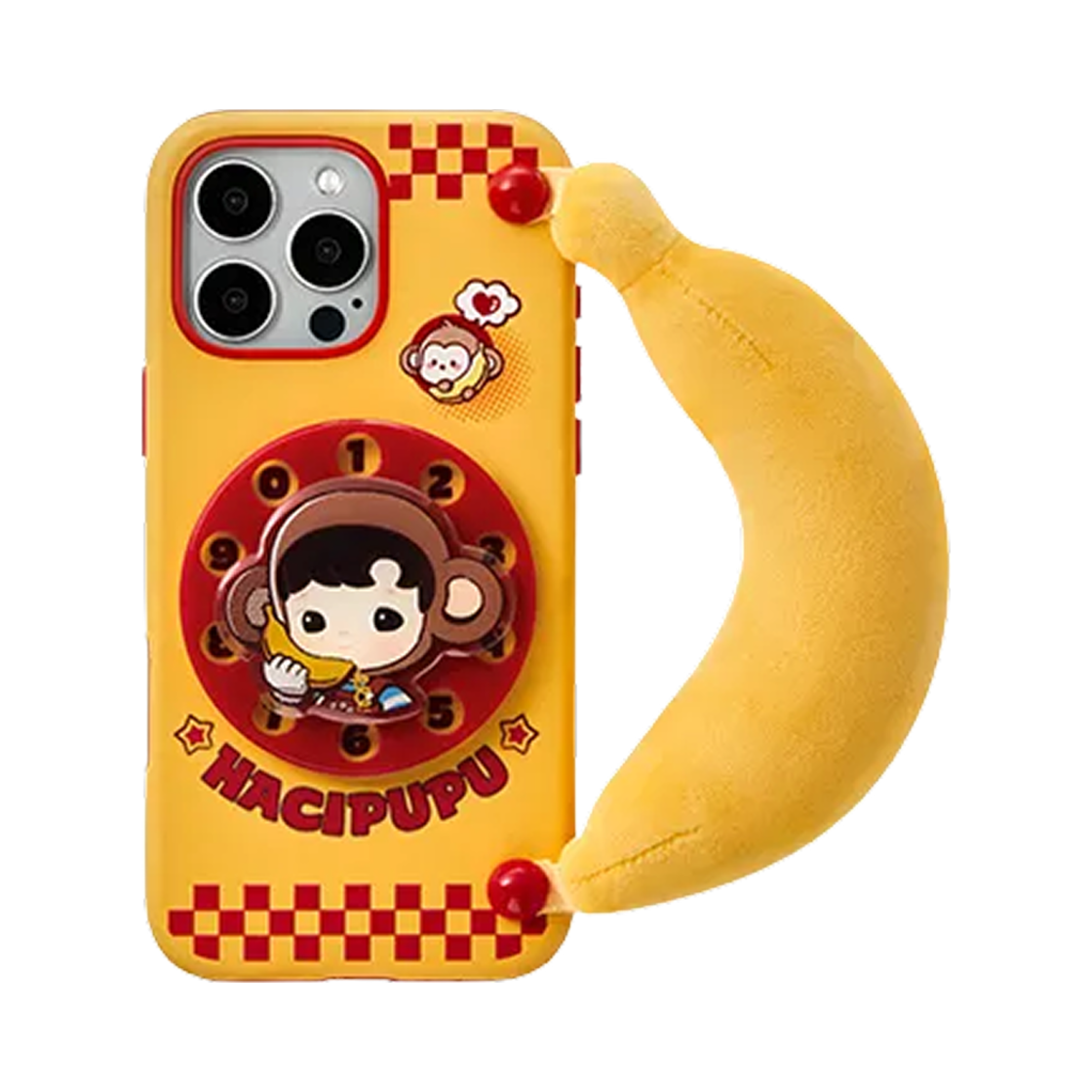 팝마트 하치푸푸 롤링 타임 머신 시리즈 폰 케이스 아이폰 15 프로 맥스(Pop Mart Hacipupu Rolling Time Machine Series Phone Case iPhone 15 Pro Max) - 1