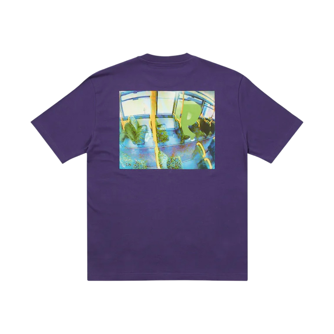 팔라스 백 오브 더 버스 티셔츠 퍼플 - 22FW(Palace Back of The Bus T-Shirt Purple - 22FW) - 1