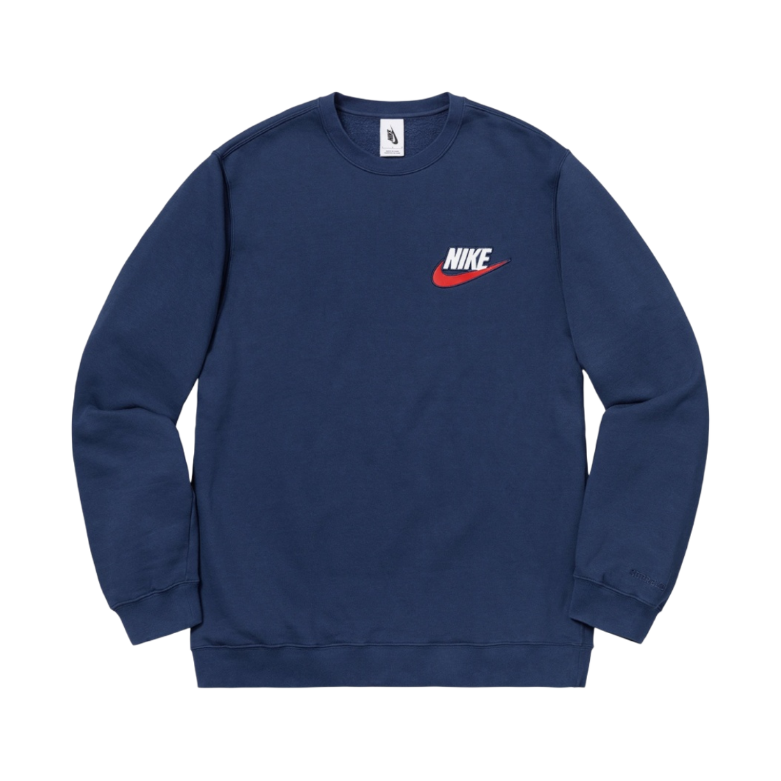 슈프림 x 나이키 크루넥 네이비 - 18FW(Supreme x Nike Crewneck Navy - 18FW) - 1