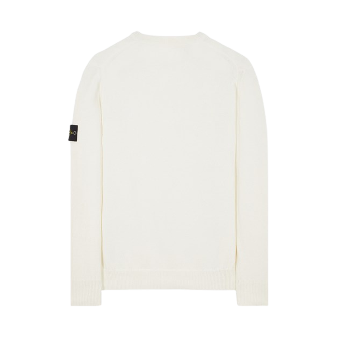 스톤 아일랜드 528D3 오가닉 코튼 크루넥 니트 화이트 - 24SS(Stone Island 528D3 Organic Cotton Crewneck Knit White - 24SS) - 2