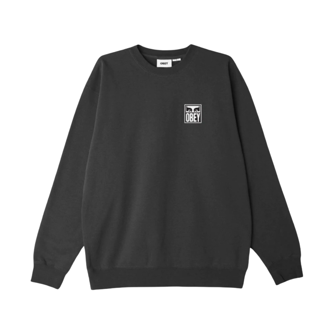 오베이 아이즈 아이콘 크루넥 블랙(Obey Eyes Icon Crewneck Black)