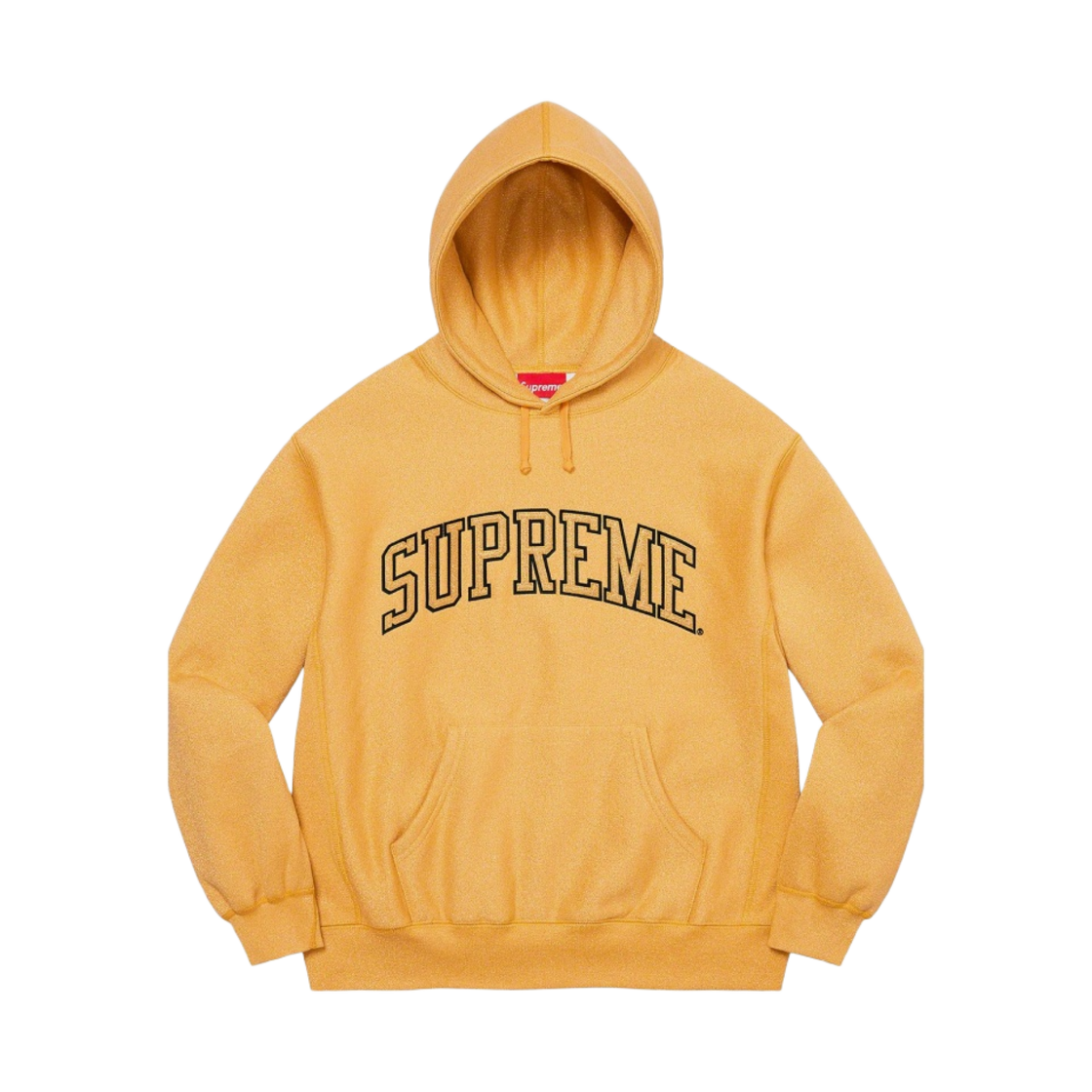 슈프림 글리터 아크 후드 스웨트셔츠 골드 - 23SS(Supreme Glitter Arc Hooded Sweatshirt Gold - 23SS) - 1