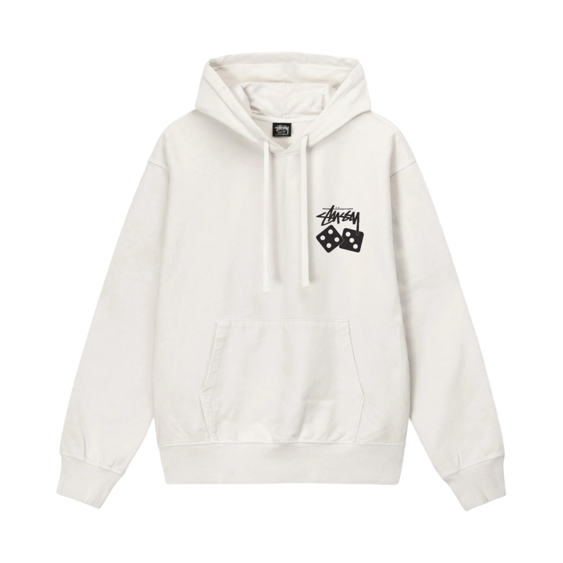 【stussy】DICE ZIP HOODIE PIGMENT DYED 5色展開 要在庫確認 Dice Zip Hoodie Pigment Dyed – Natural | Sweats | Stüssy UK