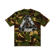 Palace Tri-Ripped T-Shirt Woodland Camo - 23FW
