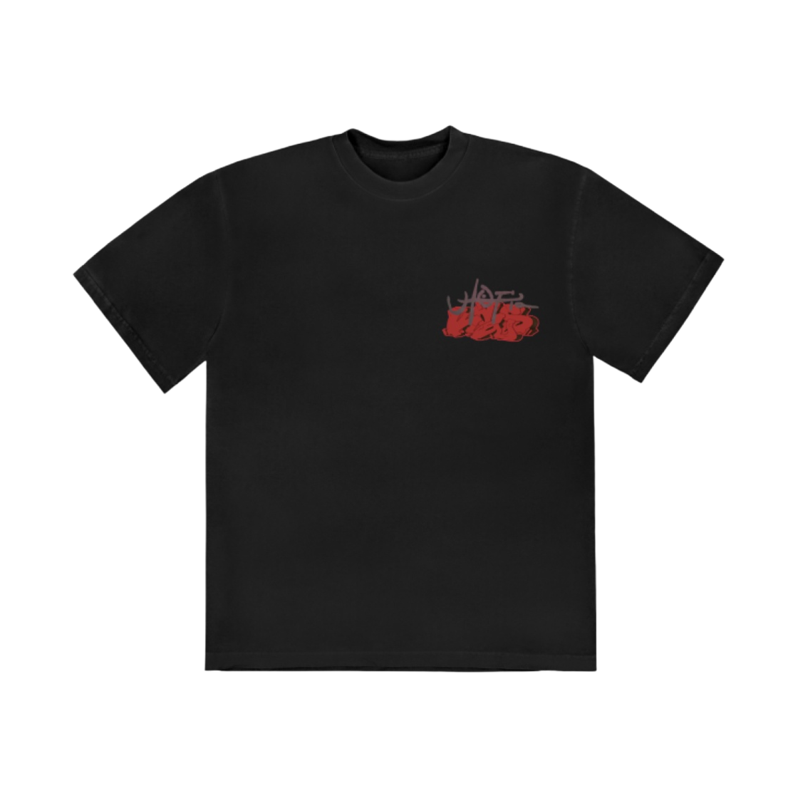 트래비스 스캇 x 카우스 티셔츠 2 블랙(Travis Scott Utopia x KAWS T-Shirt II Black) - 2