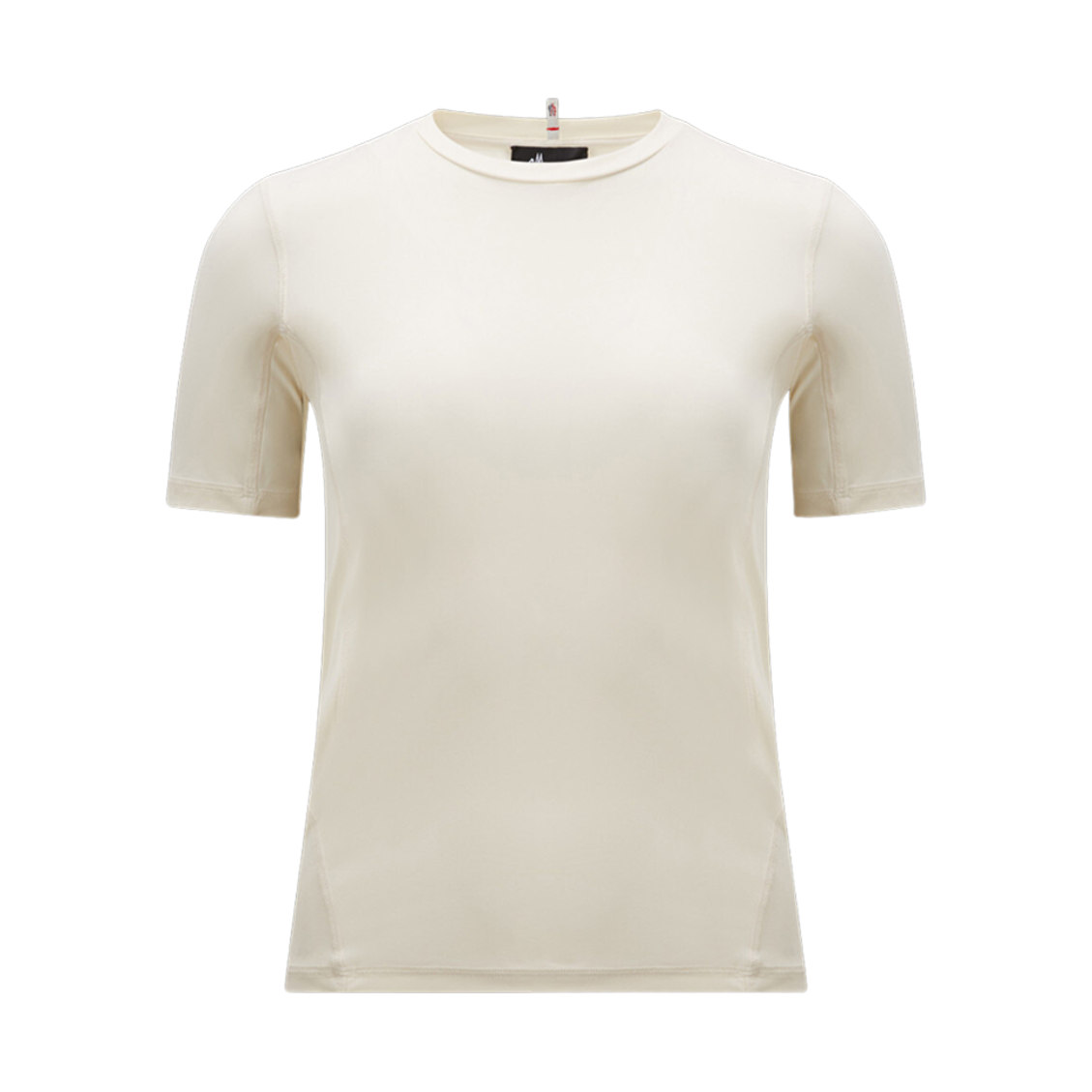 (W) 몽클레르 액티브웨어 티셔츠 밀크 화이트 - 23SS((W) Moncler Activewear T-Shirt Milk White - 23SS) - 1