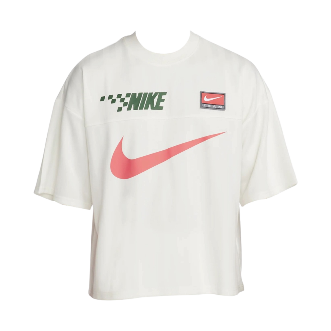 나이키 NSW 트렌드 숏슬리브 탑 세일 퍼 - 아시아(Nike NSW Trends Short Sleeve Top Sail Fur - Asia)