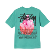 Stussy Reflection T-Shirt Green
