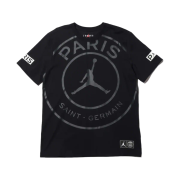 Jordan x Paris Saint-Germain Logo T-Shirt Black - Asia