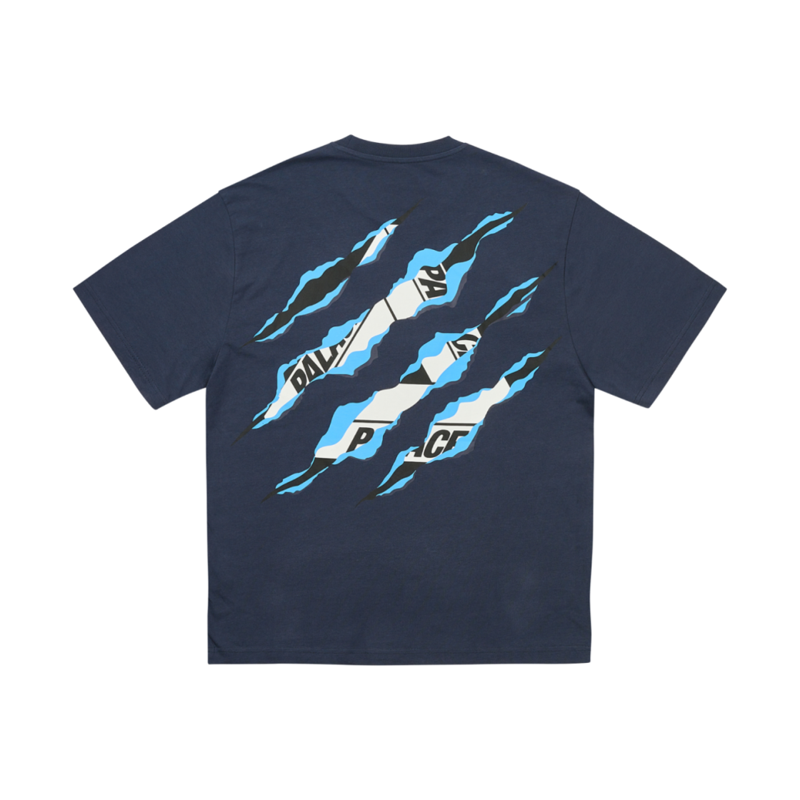 팔라스 립드 트라이 티셔츠 네이비 - 25SS