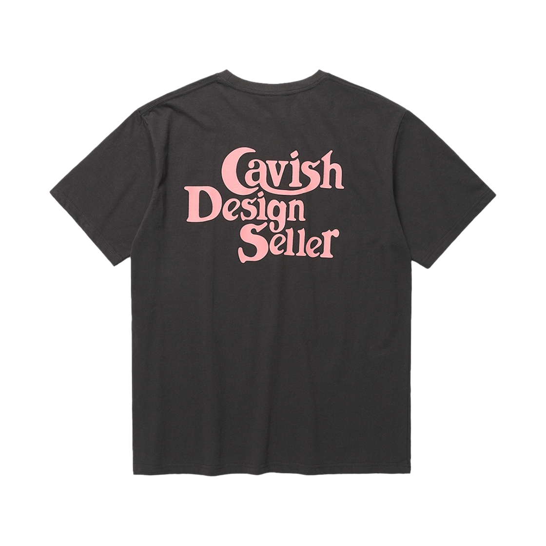 카비시 셀러 로고 숏슬리브 티셔츠 차콜(CAVISH Seller Logo SS Tee Charcoal)