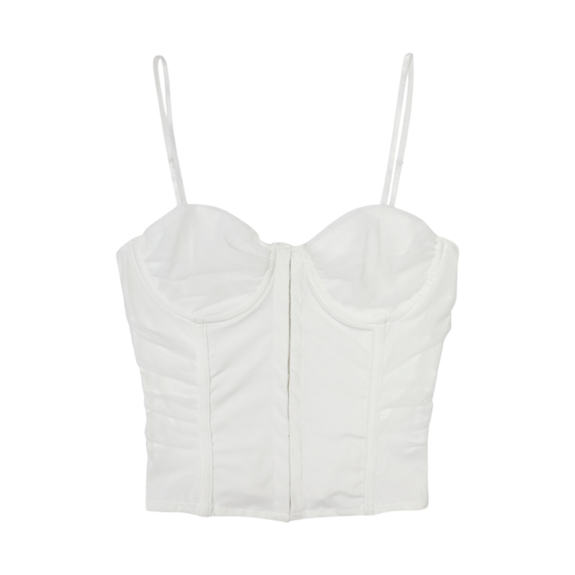 (W) 보헤미안 서울 란제리 셔링 후크 뷔스티에 아이보리((W) Bohemian Seoul Lingerie Shirring Hook Bustier Ivory)