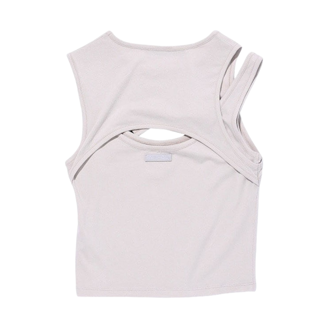 (W) 미스치프 스트레치 오버랩 탑 페일 모브((W) Mischief Stretch Overlap Top Pale Mauve) - 2