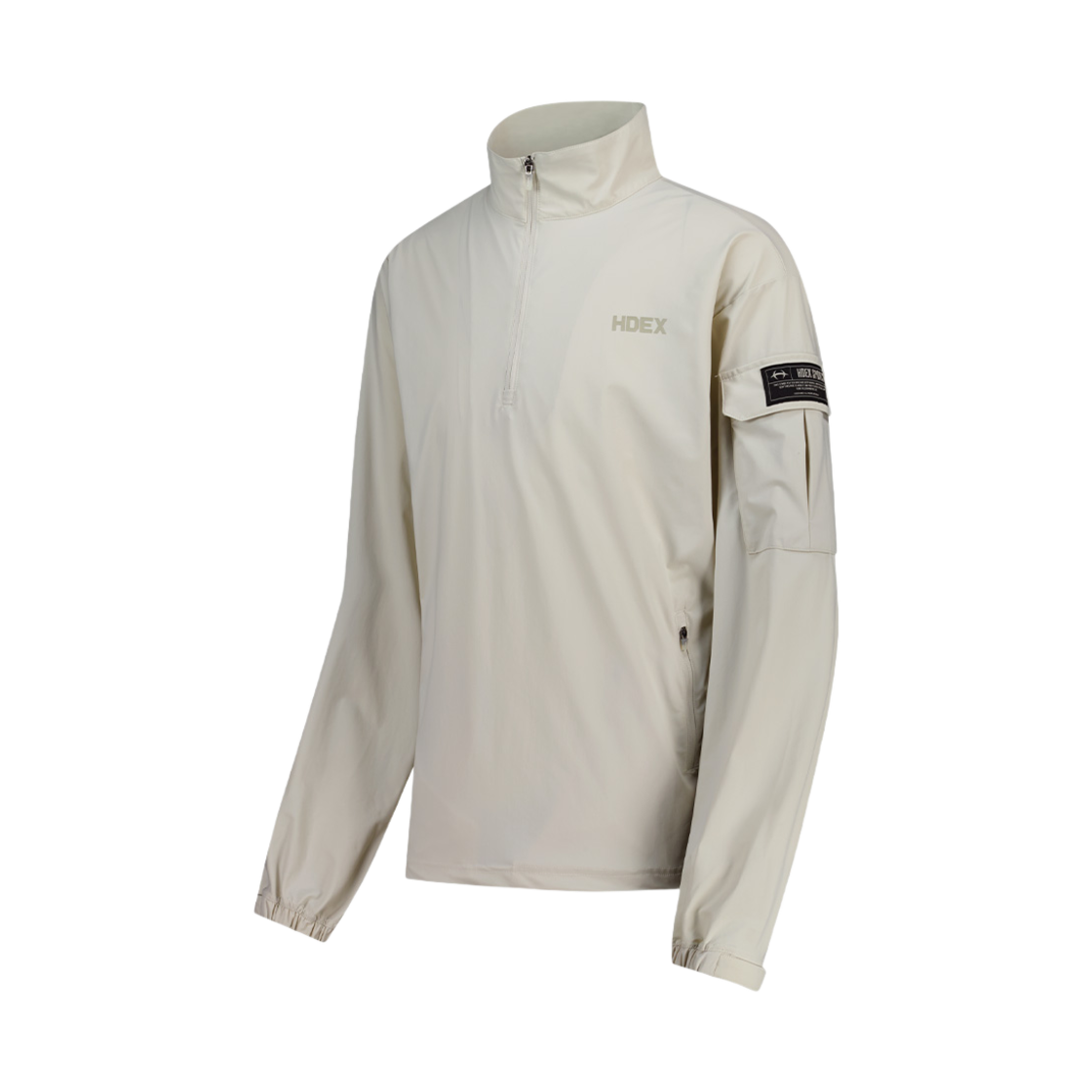 에이치덱스 액티브 에센셜 하프 집업 그레이지(HDEX Active Essential Half Zip-Up Greige)