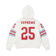 Supreme Sport Zip Up Hooded Sweater White - 25SS