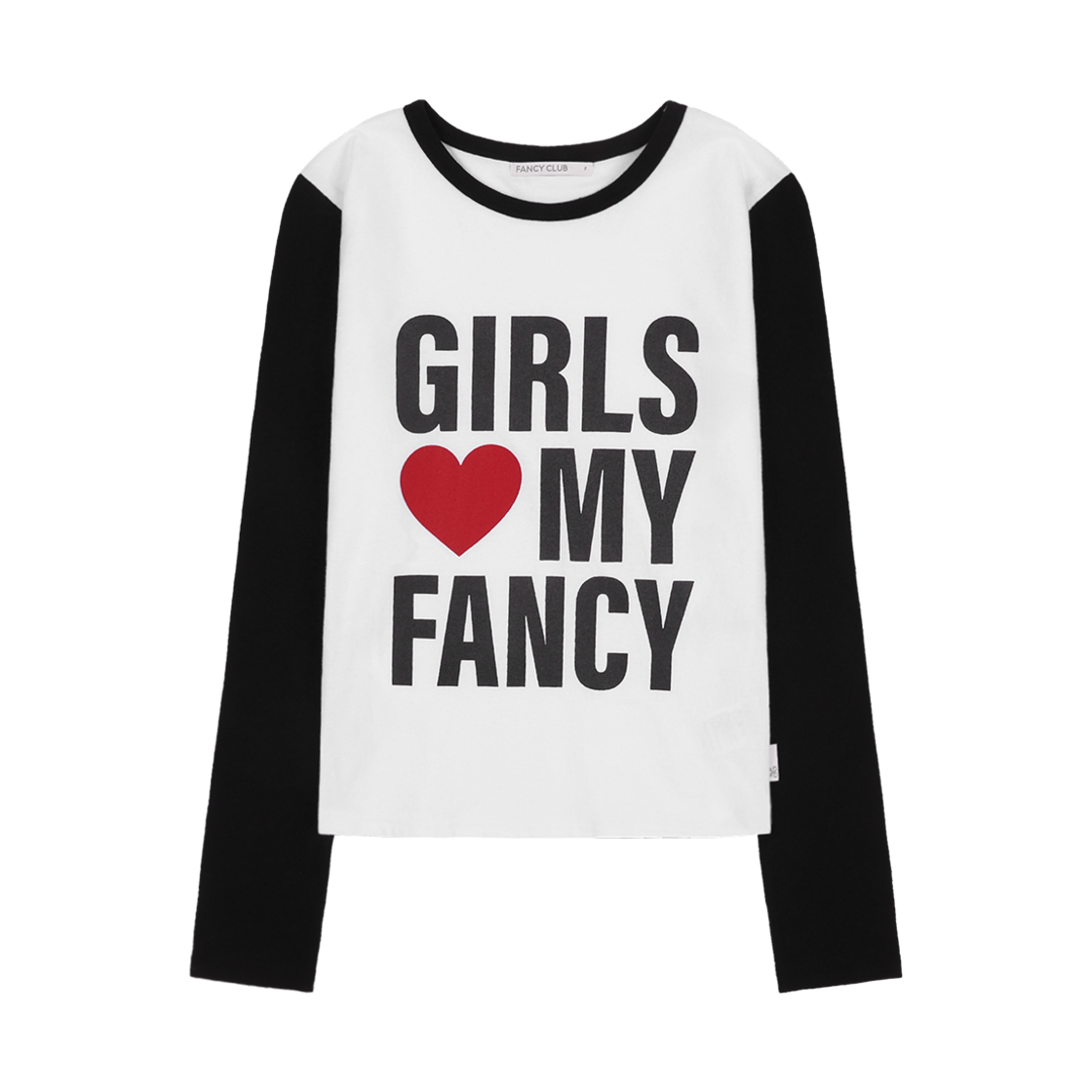 팬시클럽 걸스 마이 팬시 롱슬리브 블랙