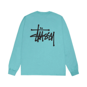 Stussy Basic Stussy LS T-Shirt Ocean 2024