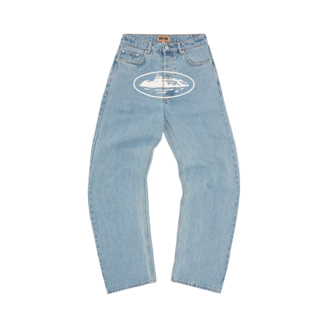 - Corteiz Alcatraz Baggyjeans Stonewash