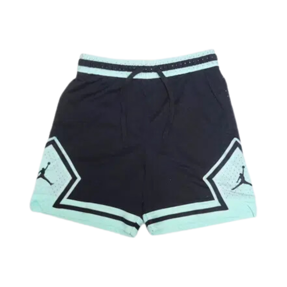 조던 드라이 핏 스포츠 다이아몬드 쇼츠 블랙 민트 폼 - 아시아(Jordan Dri-Fit Sport Diamond Shorts Black Mint Foam - Asia)