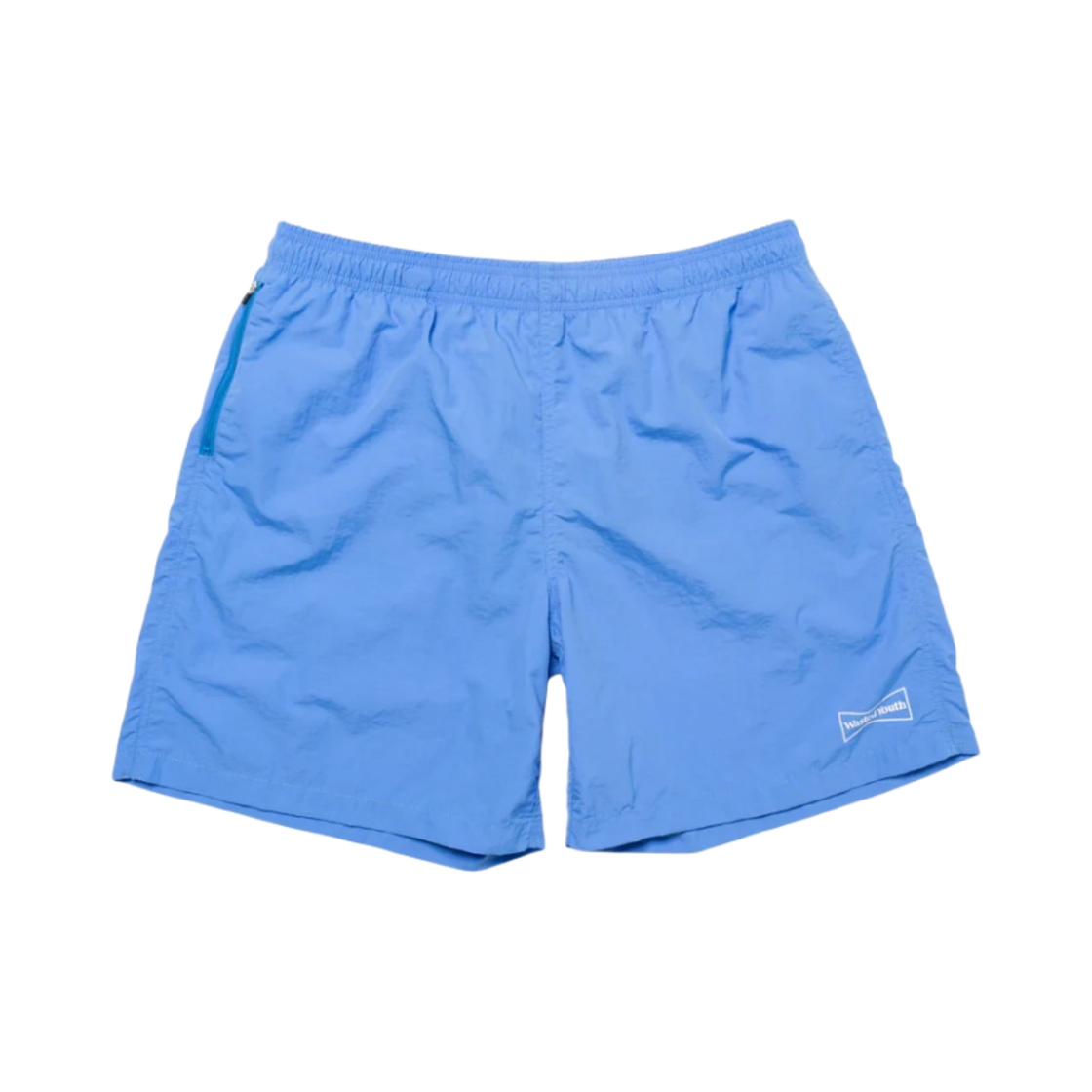 베르디 웨이스티드 유스 스윔 쇼츠 블루(Verdy Wasted Youth Swim Shorts Blue)