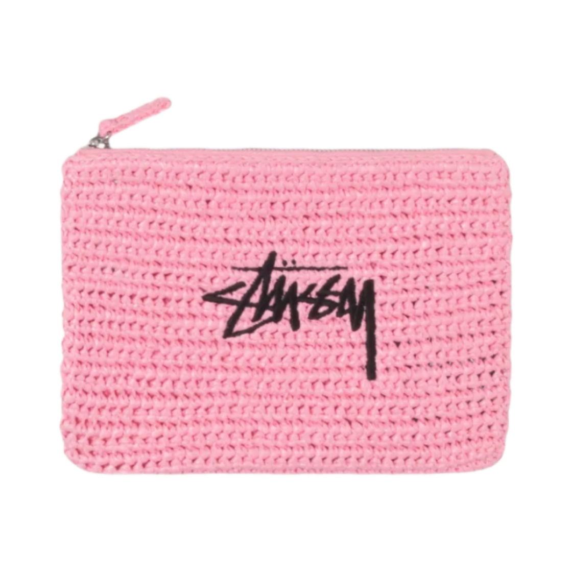 134271 Stussy Woven Zip Pouch Light Pink