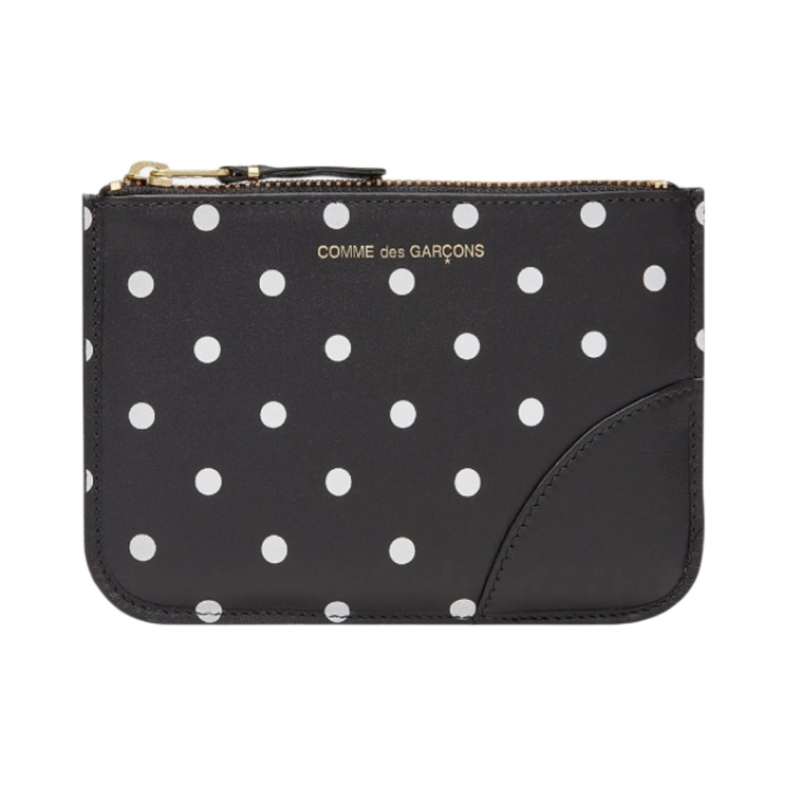 꼼데가르송 SA8100PD 폴카 닷 프린트 지갑 블랙(Comme des Garcons SA8100PD Polka Dot Printed Wallet Black)