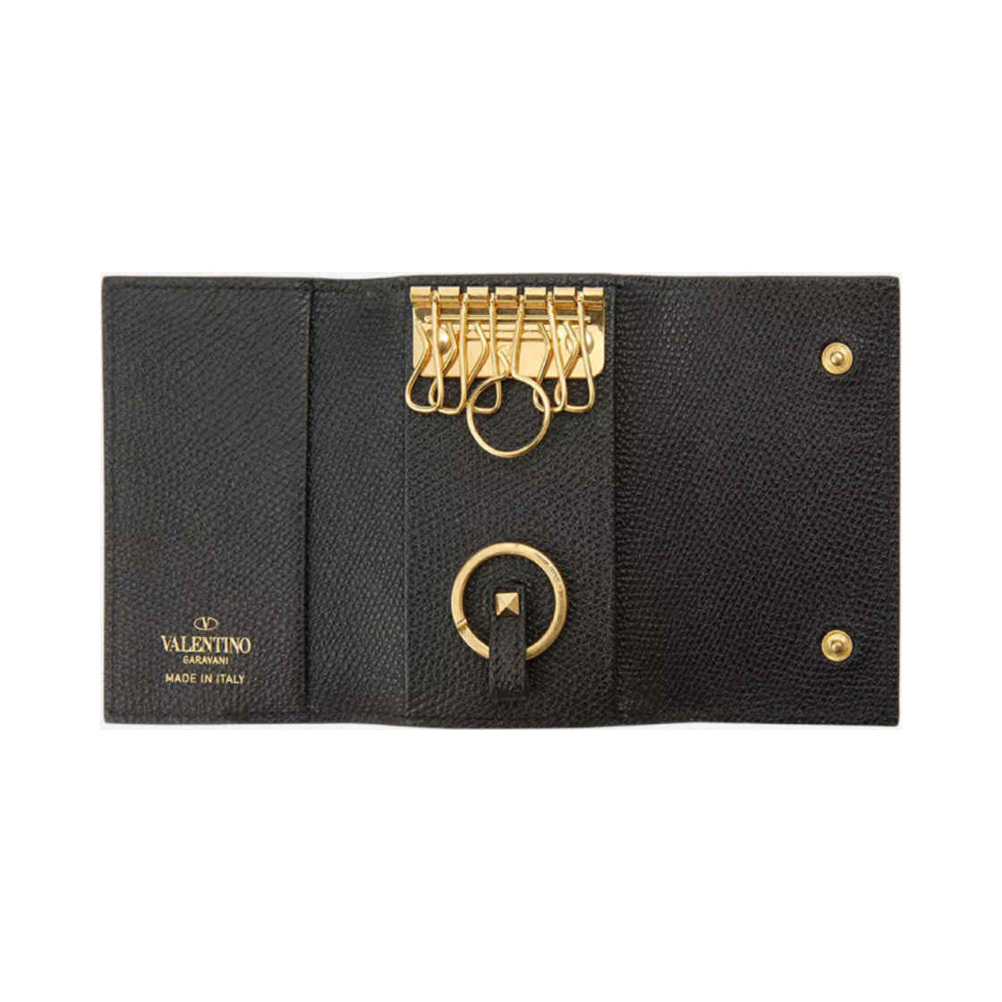 발렌티노 브이로고 키 홀더 블랙(Valentino Vlogo Key Holder Black) - 2
