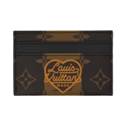 Louis Vuitton x Nigo Double Card Holder Marron