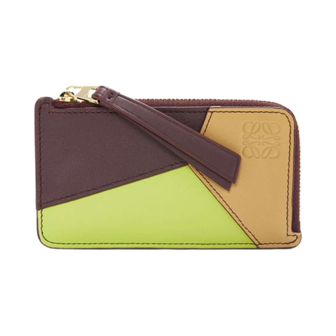 로에베 오터 플레인 카드 홀더 인 사틴 카프스킨 레몬 제스트 | Loewe | KREAM