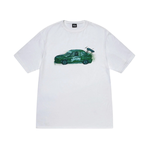Stussy Race Car T-Shirt White