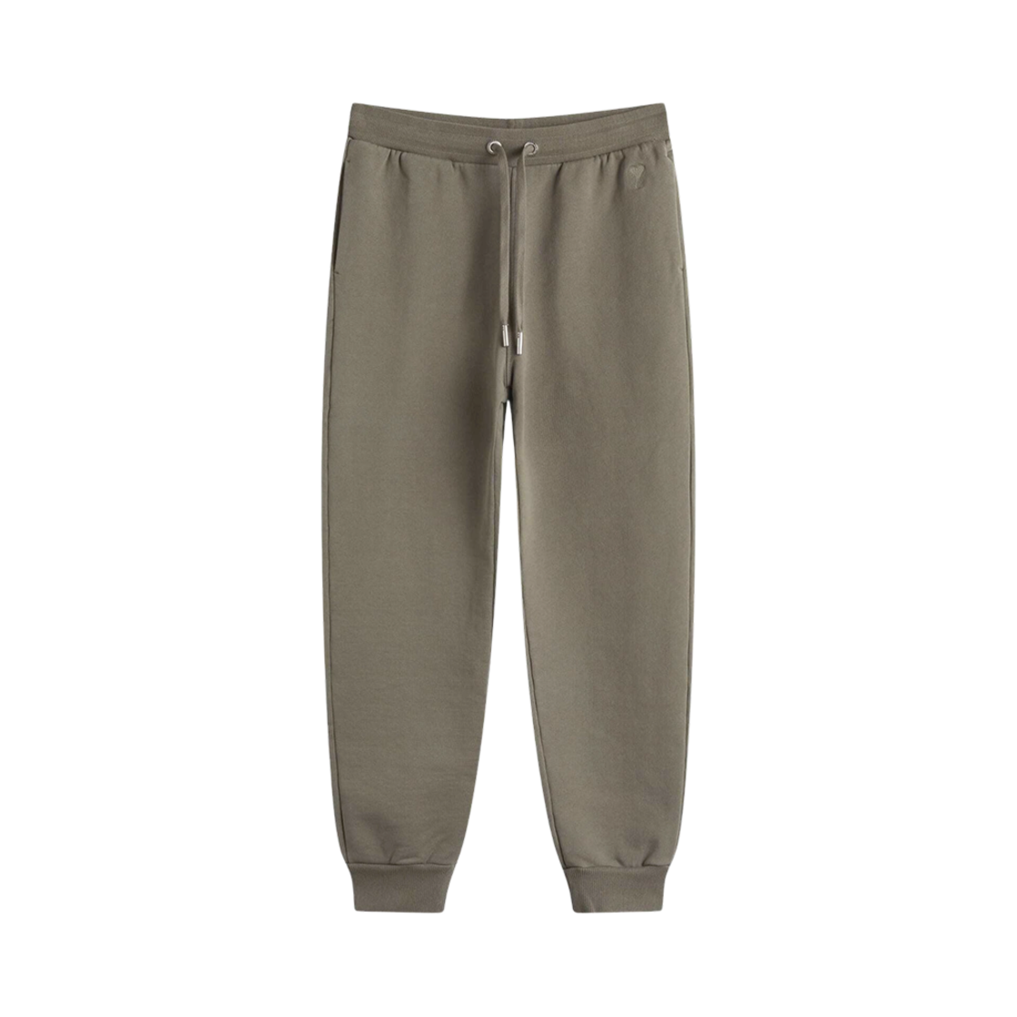 아미 톤온톤 하트 로고 토날 조깅 그리 퓸(AMI de Coeur Tonal Jogging Gris Fume)