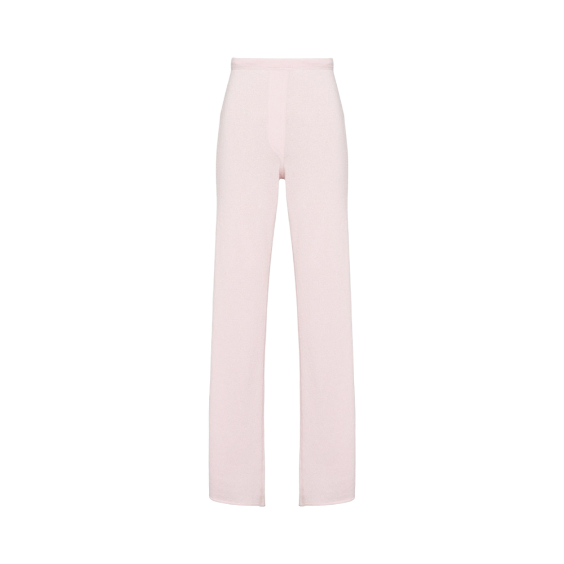 (W) 미우 미우 울 캐시미어 팬츠 앨러배스터 핑크((W) Miu Miu Wool Cashmere Pants Alabaster Pink) - 1