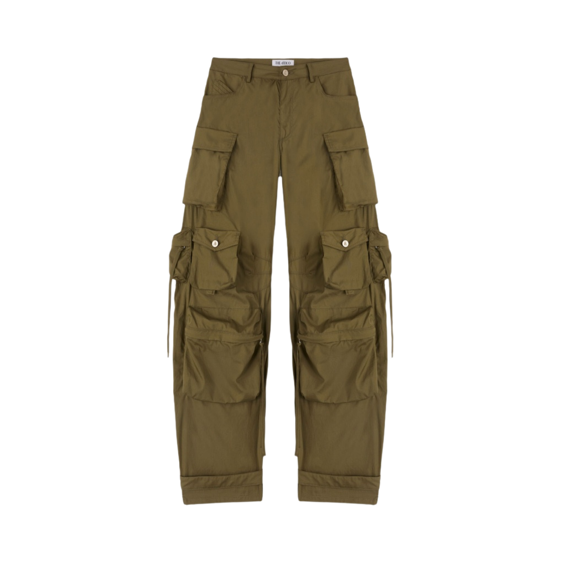 (W) 디 아티코 펀 롱 팬츠 밀리터리((W) The Attico Fern Long Pants Military) - 1