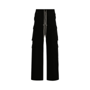 Rick Owens Drkshdw Double Cargo Jumbo Belas Pants Black