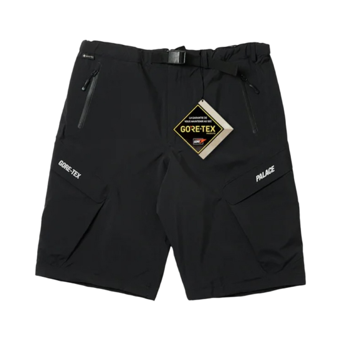 팔라스 고어텍스 R-TEK 카고 쇼츠 블랙 - 23FW(Palace Gore-Tex R-TEK Cargo Short Black - 23FW) - 1