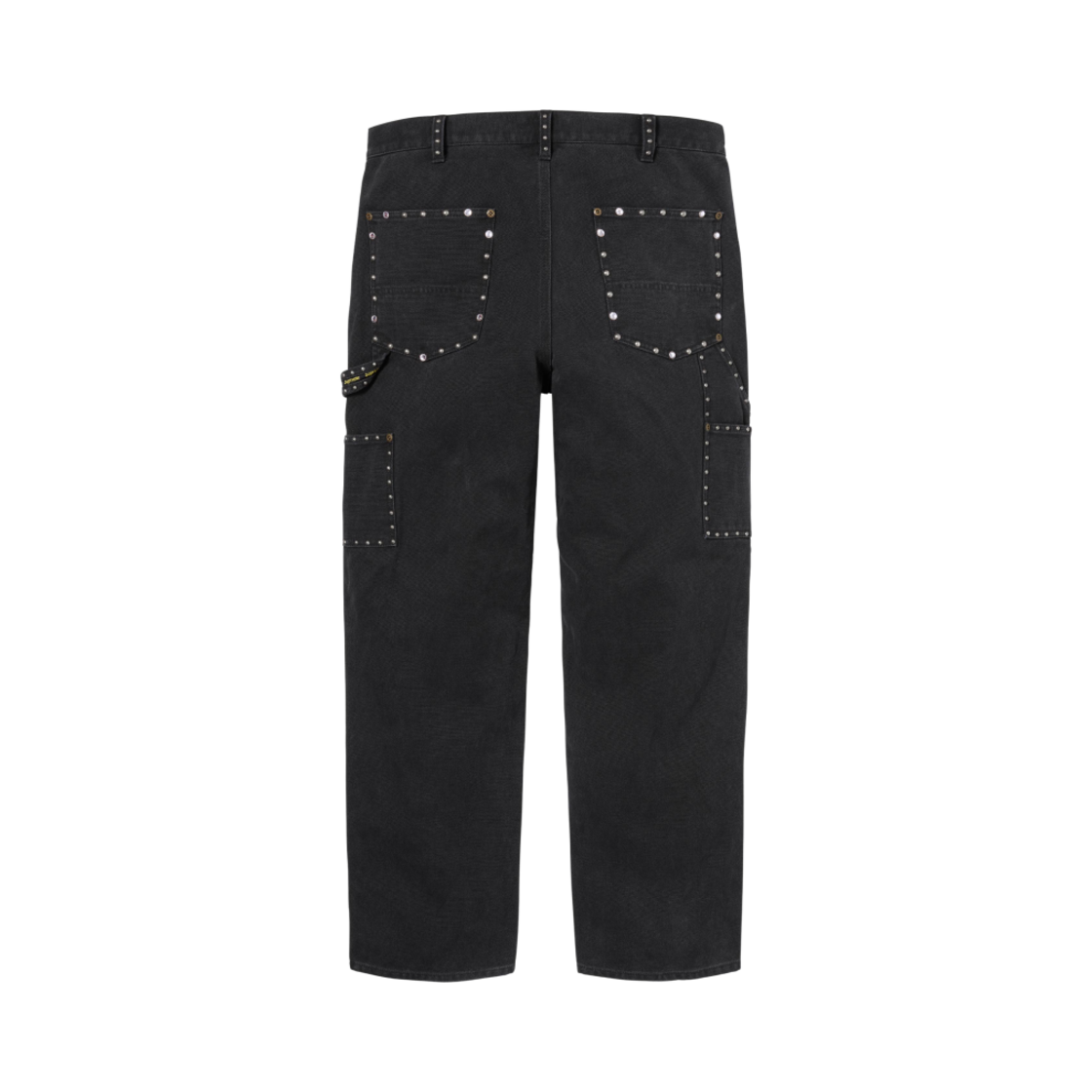 슈프림 x B.B. 사이먼 스터드 더블 니 페인터 팬츠 블랙 - 24FW(Supreme x B.B. Simon Studded Double Knee Painter Pant Black - 24FW) - 2