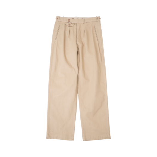 2025011302 YMCL KY German Type Navy Tropical Pants Khaki