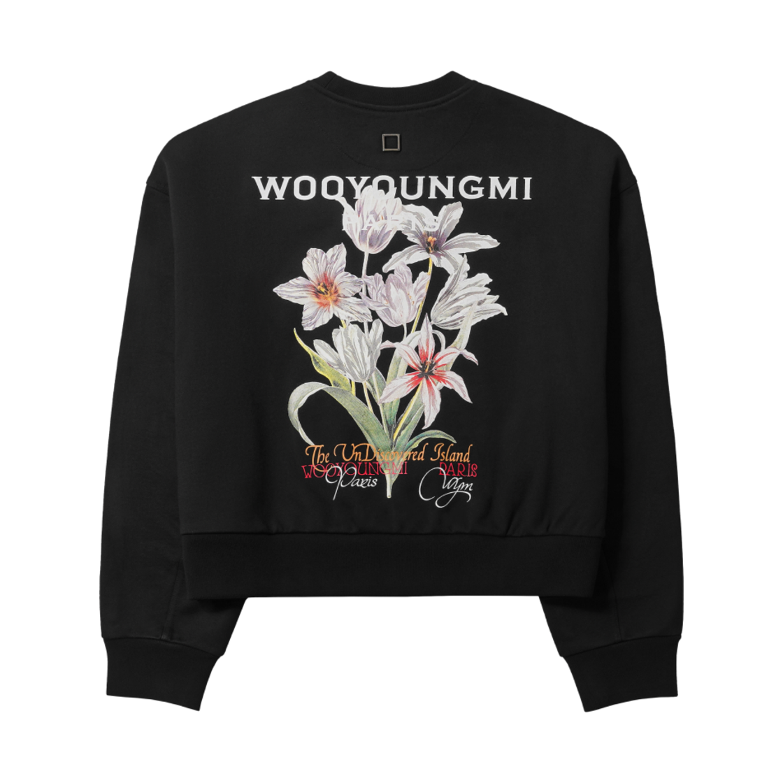 【関税込み】WOOYOUNGMI ブラック Line Embroidered フーディ a_60187f46b19e4258ac6ea5c04cee