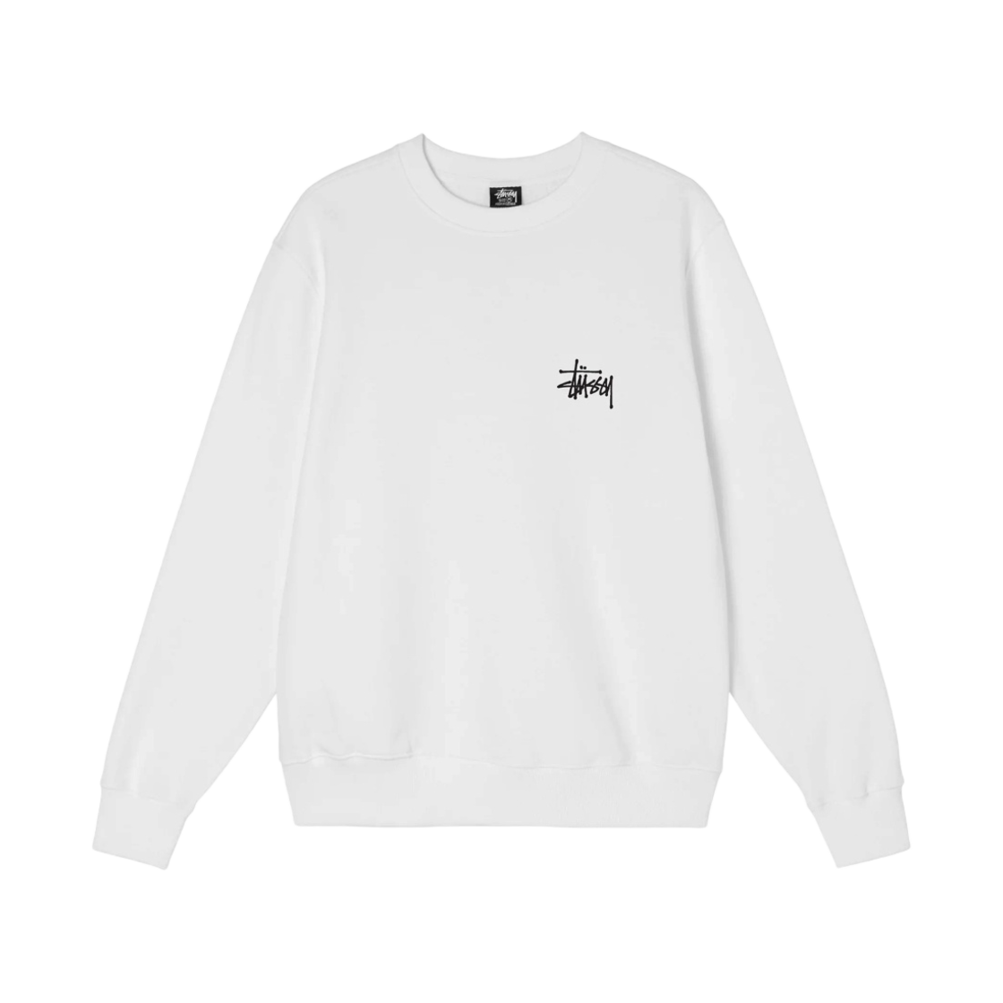 스투시 베이직 스투시 크루넥 화이트 2022(Stussy Basic Stussy Crew White 2022) - 2