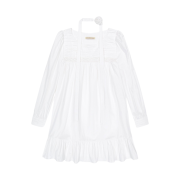 Margarin Fingers Rosy Scarf One Piece White