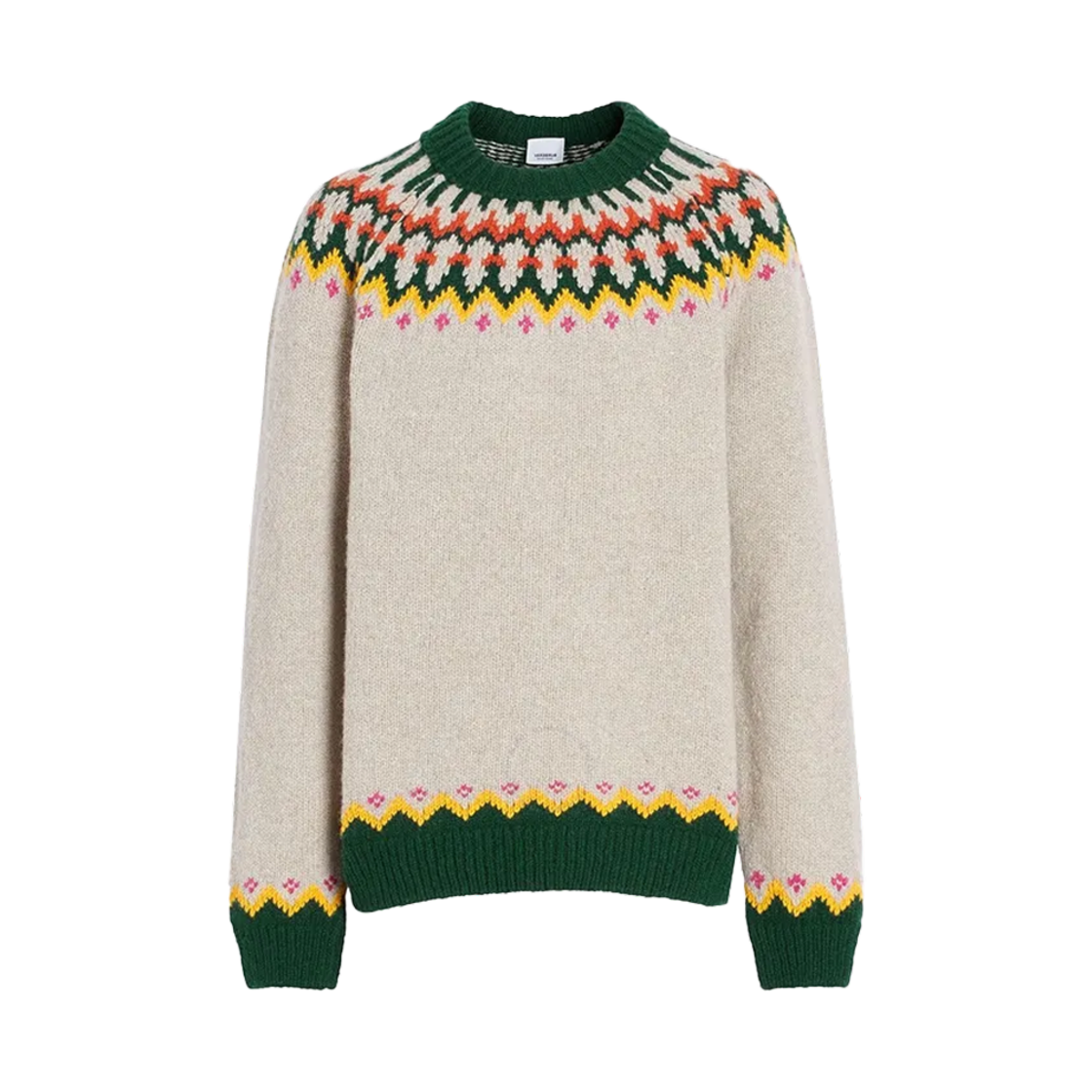 버버리 페어 아일 니트 멀티컬러(Burberry Fair Isle Knit Multicolour) - 1