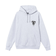 Stussy DSM World Tour Hoodie Ash Heather 2021