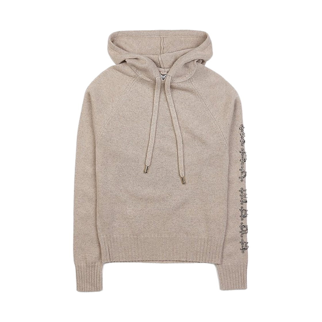 ANANAS-002 (W) Max Mara Ananas Wool Hoodie Beige