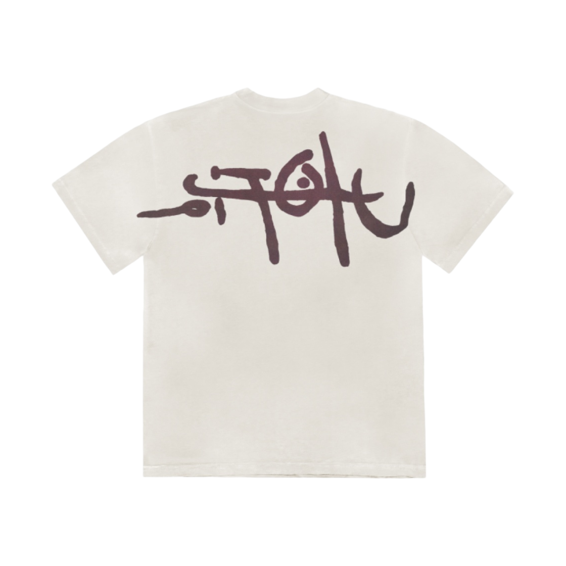 트래비스 스캇 x 카우스 티셔츠 1 화이트(Travis Scott Utopia x KAWS T-Shirt I White) - 2